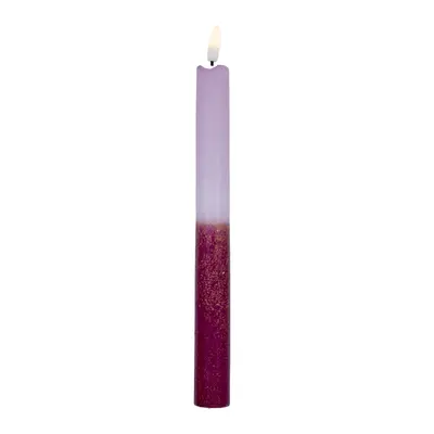 LED Kaars Burgundy Lumine