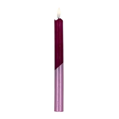LED Kaars Velvet Berry