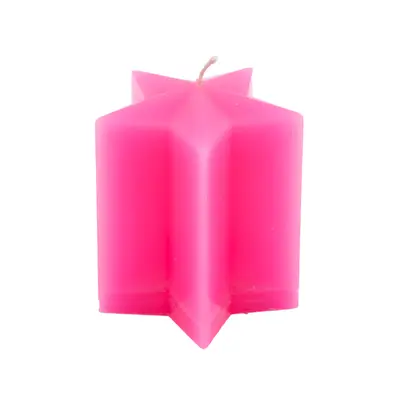 Kerstster Neon Roze