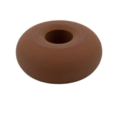Donut kandelaar Bruin
