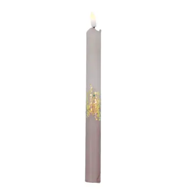 LED Kaars Golden Sand