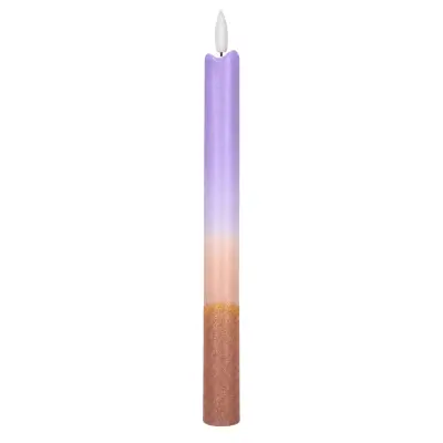 LED Kaars Lilac Glow