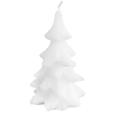 Kerstboomkaars - Wit