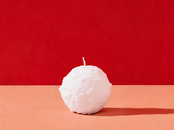 Vormkaars Sneeuwbol